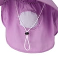 thumbnail image 6 of Noric Women Summer Sun Hat with Face Cover Shield Neck Flap Wide Brim UPF 50+ UV Protection Foldable Hats for Gardening Fishing Outdoor, 6 of 6