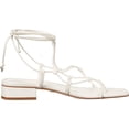 thumbnail image 2 of Sam Edelman Women's Daffy Bright White Heeled Sandal 6M, 2 of 5