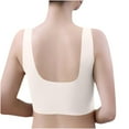 thumbnail image 4 of Penkiiy Women Bras Women's Sports Underwear Fall Yoga Wear Running Back Training Shock-proof Vest Breasted Bra Beige Bras, 4 of 4