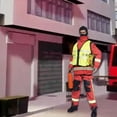 thumbnail image 1 of Conjunto de traje de a escala 1/6 ropa hecha a mano de ropa de formal para figuras de muñecas masculinas de 12 pulgadas accesorio de Rojo, 1 of 8