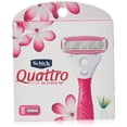 thumbnail image 1 of Schick Quattro for Women Razor Refill, Ultra Smooth, 8, 1 of 4