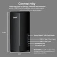 thumbnail image 3 of Acer Aspire Desktop , 14th Gen Intel Core i5-14400 , 32 GB DDR5 1 TB SSD , Black, Windows 11 Pro, 3 of 3