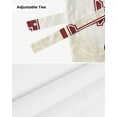 thumbnail image 6 of Laundry Room Clothes Pattern Small Curtain Rod Pocket Short Curtains Home Decor Partition Cabinet Door Window Curtains, 6 of 6