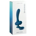 thumbnail image 2 of JimmyJane Solis Kyrios Vibrating Silicone Prostate Toy with Remote Control, Blue, 2 of 8