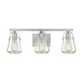 thumbnail image 2 of Skybridge 3 - Light Brushed Nickel/Silver Industrial Wall Sconce, 2 of 3