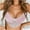 Pink, variant on Lilgiuy Women Lace Bra Beauty Back Wrap Hollow Out Bra Underwear Winter Dresses for 2022