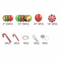 thumbnail image 3 of Christmas Balloon Garland Kit - 84PCS Xmas Party Decorations with Red Green Gold Balloons, Candy Cane & Peppermint Balloons for Holiday Decor，Xmas Party, 3 of 5