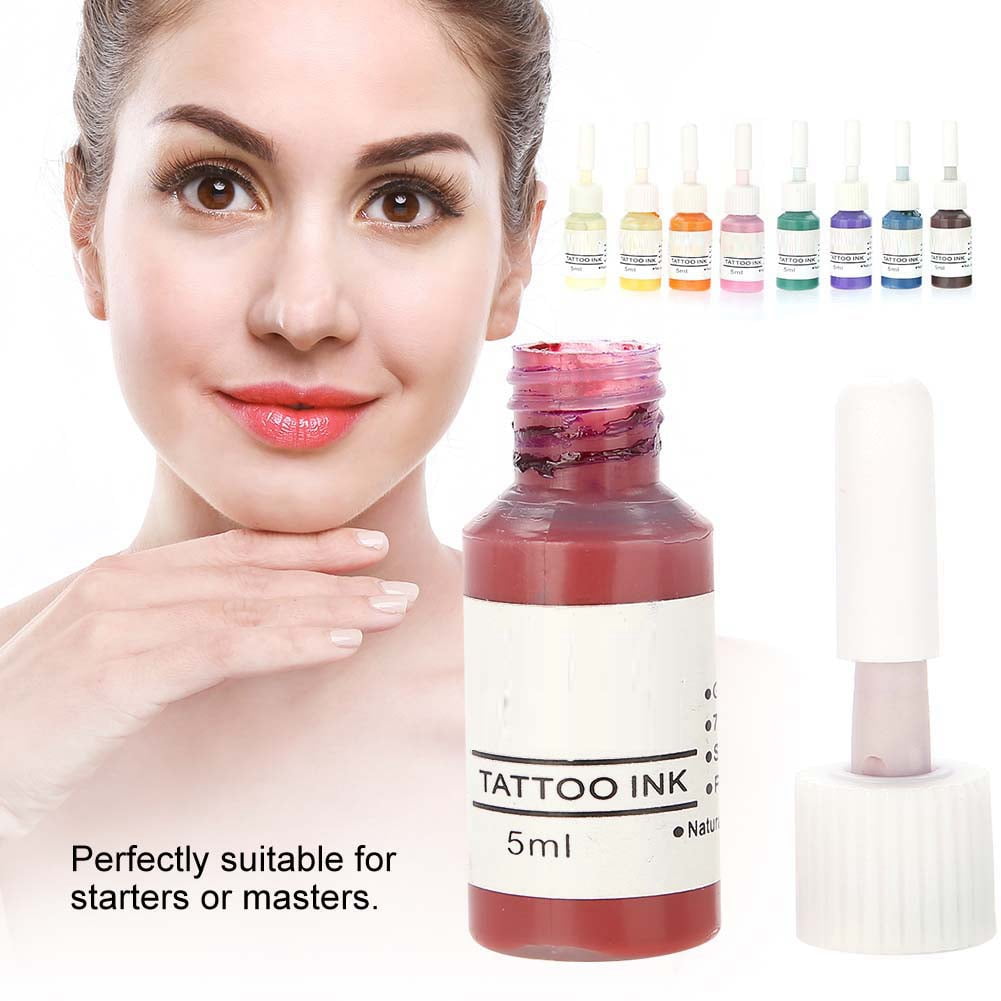 Safe Body Paint Pigment Set, Ink, No Stimulations For 3D Makeup Beauty