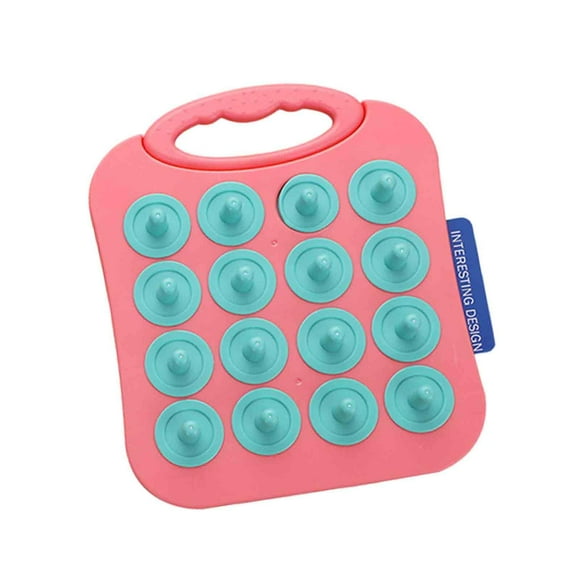 Juego de memoria de emparejamiento, juego de mesa, juego familiar, divertido juguete educativo para jardín de infantes. Rosa