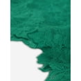 thumbnail image 5 of Agnes Orinda Women's Plus Size Sheer Floral Lace Open Front Shrug Elegant Cardigans 2X Green, 5 of 6