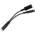 thumbnail image 4 of USB C to 3.5mm Audio Adapter with Fast Charging Port for Laptops and Phones Black, 4 of 9
