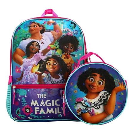 Disney's Encanto 16" Kids Backpack Purple Pink Mochila