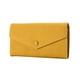 thumbnail image 5 of Cartera de mano elegante para mujer con bolsillo con cremallera y monedero minimalista Amarillo, 5 of 9