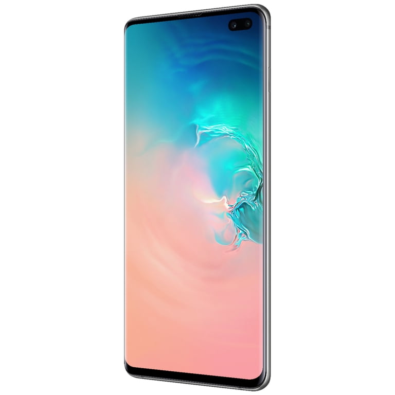 Restored Samsung G975 Galaxy S10 Plus, 128 GB, Prism White - Fully