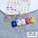 thumbnail image 5 of Pegatinas para aliviar la dopamina en las uñas, línea circular, letras de tulipán, amor, uñas, tridimensionales, adhesivo japonés, lindo, 5 of 6