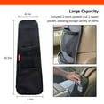 thumbnail image 3 of Car Seat Side Organizer, Auto Seat Storage Hanging Bag, Phones, Drink, Stuff Holder with Mesh Pocket for Cars, SUV & Truck, 3 of 8