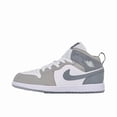thumbnail image 1 of Ni - ke HF3194 100 Little Kids' Air Jordan Retro 1 Mid SE Casual Shoes, 1 of 5