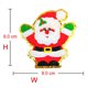 thumbnail image 1 of Parches de letras de chenilla de Papá Noel, parches bordados para sombrero, parches para planchar/parches navideños para planchar/parches de chenilla navideña, 1 of 4