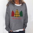 thumbnail image 1 of 2023 Chandail en Molleton de Noël pour Femmes en Liquidation Mode Imprimé Manches Longues Confortable Respirant Col Rond, 1 of 5