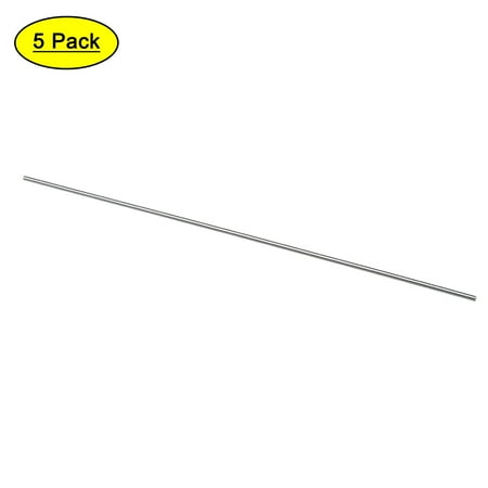 

Uxcell 2mm x 200mm HSS Lathe Shaft Bar Stock Tool Round Steel Rod 5 Pack