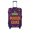 thumbnail image 2 of Goofa Mardi Gras2 Pattern Luggage Covers For Suitcase,Suitcase Cover Protector Fit 18-32 Inch Luggage-Large, 2 of 9