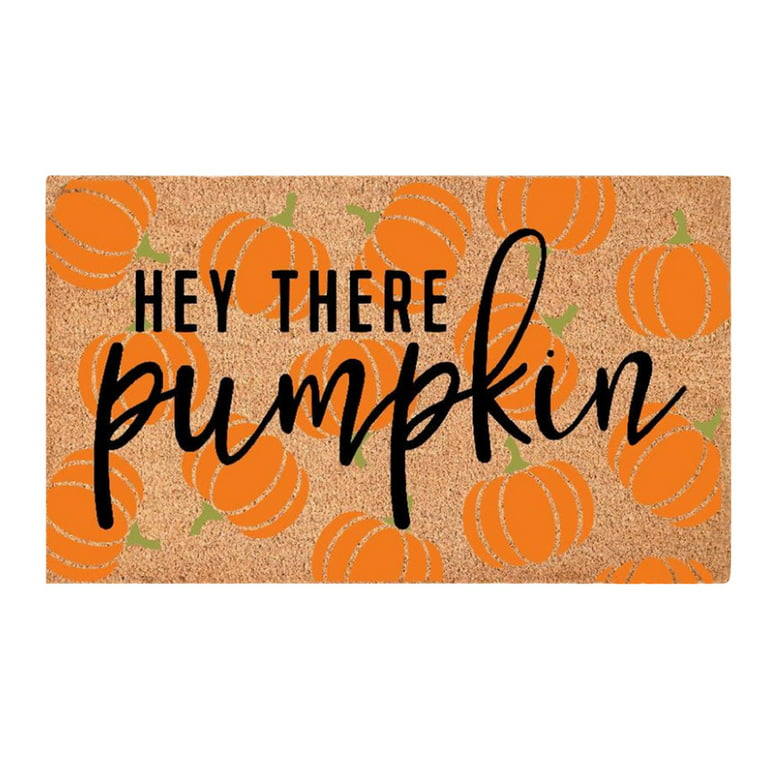 Welcome Pumpkin Fall Doormat – Urban Owl