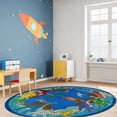 thumbnail image 2 of Joy Carpets Kid Essentials Dino Parade Multi Area Rug, 2 of 3