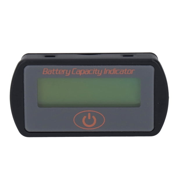 Medidor Medidor De Batería Batería De Litio Impermeable Panel De Visualización De Energía Capacidad Indicador De Voltaje Monitor Para Vehículo RV