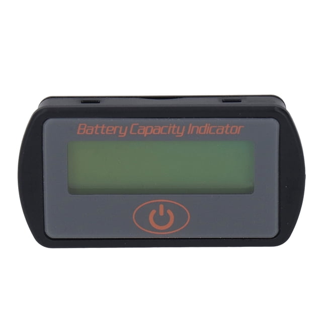 Medidor Medidor De Batería Batería De Litio Impermeable Panel De Visualización De Energía Capacidad Indicador De Voltaje Monitor Para Vehículo RV