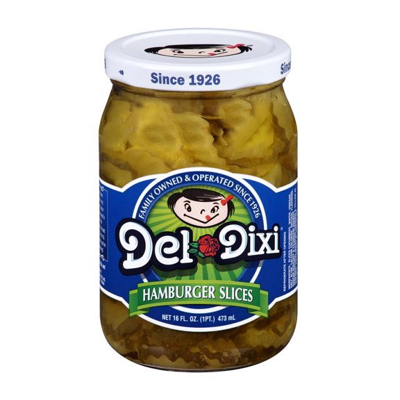 Del-Dixi Hamburger Slices, 16 fl oz