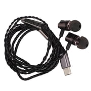 Monitor Earbuds HiFi Stereo Type C Wired DAC Earphone with Mic for Musicians Audiophile