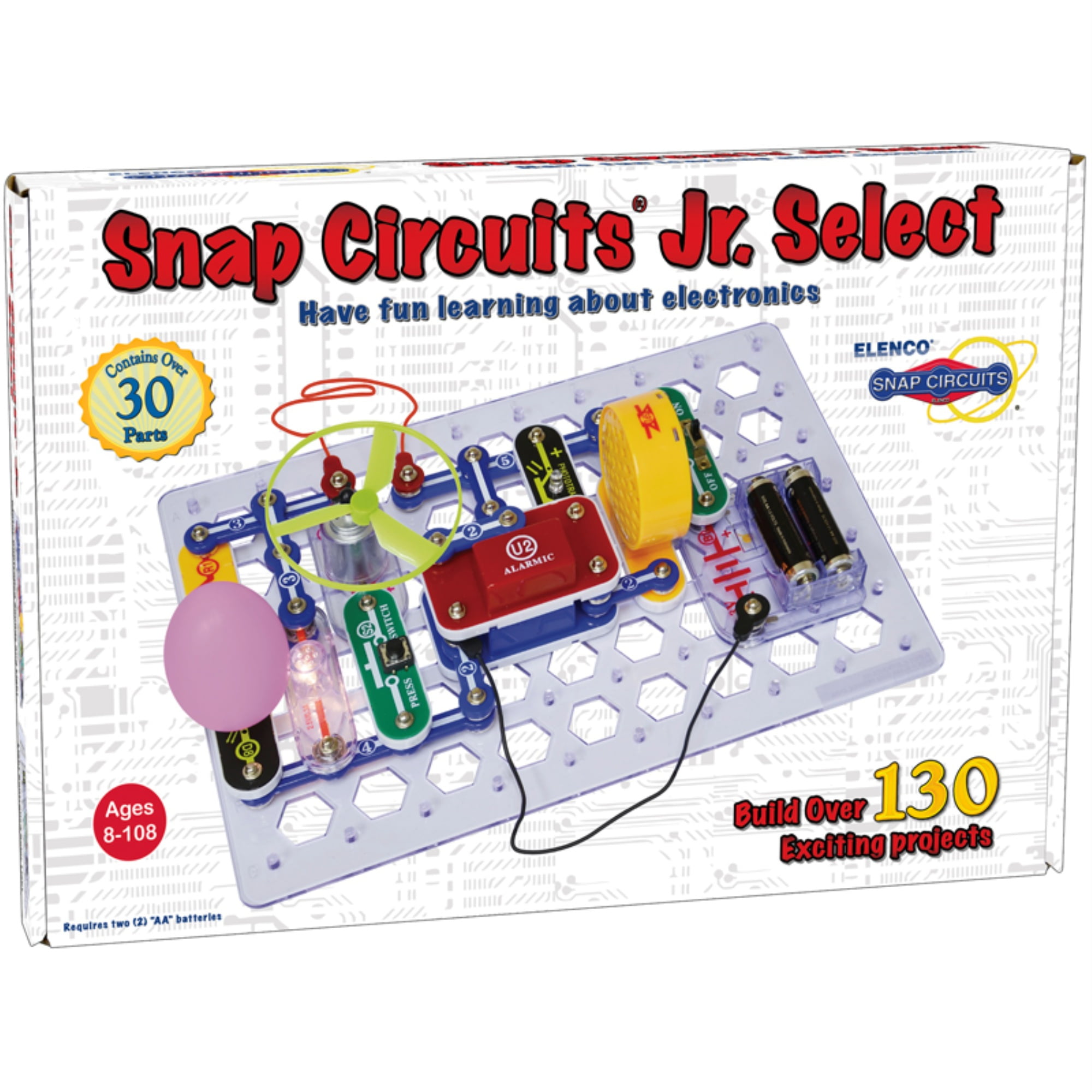 Elenco Snap Circuits Scp-09 Flying Saucer Plus Kit Ages 8 for sale online 