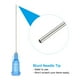 thumbnail image 5 of Agujas de dispensación Uxcell 22Ga, 102Pcs 1.5" Aguja de punta roma industrial para rellenar tintas líquidas, adhesivo, aceite, azul, 5 of 7