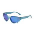 thumbnail image 2 of Gafas de sol clásicas, gafas de marco ligero unisex con protección , gafas de conducción para deportes al aire libre para acampar en pya, viajes, accesorios de fotos azul lente azul Soledad Gafas de sol de moda, 2 of 9