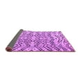 thumbnail image 2 of Ahgly Company Indoor Square Abstract Purple Modern Area Rugs, 6' Square, 2 of 4
