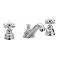 thumbnail image 1 of Retro 3-hole basin mixer Paffoni Iris IRV058CR Chrome Automatic waste 11/4, 1 of 3