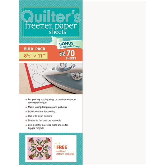 Quilter's Freezer Paper Sheets Bulk Pack (General merchandise)
