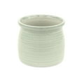 thumbnail image 2 of Home Decorative Celadon green curved ceramic planter, 2 of 3