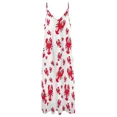 thumbnail image 3 of All Over Lobster Print Sleeveless Dress women's evening dress 2025 Casual dresses Dress, 3 of 5