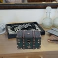 thumbnail image 2 of Masteelf Vintage Hasp Box Decorative Retro Treasure Storage Box for Dormitory Home, 2 of 8