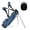 Blue, variant on Golf Stand Cart Bag 4 Way Divider Organizer Lightweight Blue/Black