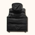thumbnail image 4 of Mens Jacket Sevevn Men's Hooded Puffer Vest Sleeveless Zip Up Padded Jackets Coat Lightweight Quilted Gilet with Pockets, 4 of 4
