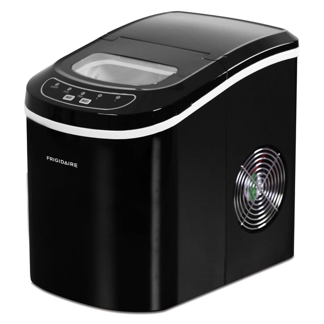 Máquina de hacer hielo Frigidaire EFIC101-BLACK portátil negra