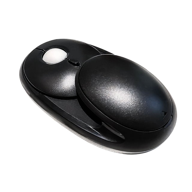 Wireless Bluetooth Mouse with Magnetic Makeup Mirror, 2.4G + BT3.0 + BT5.0, Type-C Charging, 3 Adjustable DPI, Built-in Battery, Multiple Colors