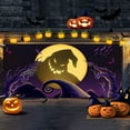 thumbnail image 3 of 13x6ft Nightmare Before Christmas Garage Door Decorations Nightmare Before Christmas Props Halloween Party Garage Door Cover Wall Decorations for Outdoor, 3 of 6