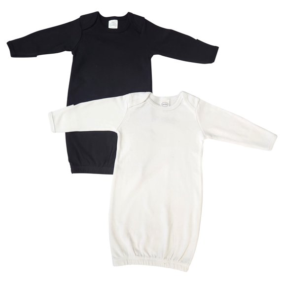 Bambini Layette Unisex Newborn Baby 2 Piece Gown Set