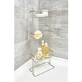 thumbnail image 6 of iDesign Everett 3 Tier Shelf Metal Shower Shelf Organizer, Satin, 6 of 7