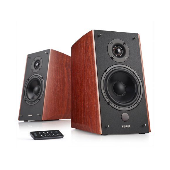 Bocina tipo Estudio EDIFIER R2000 BROWN con bluetooth Edifier R2000DB BROWN