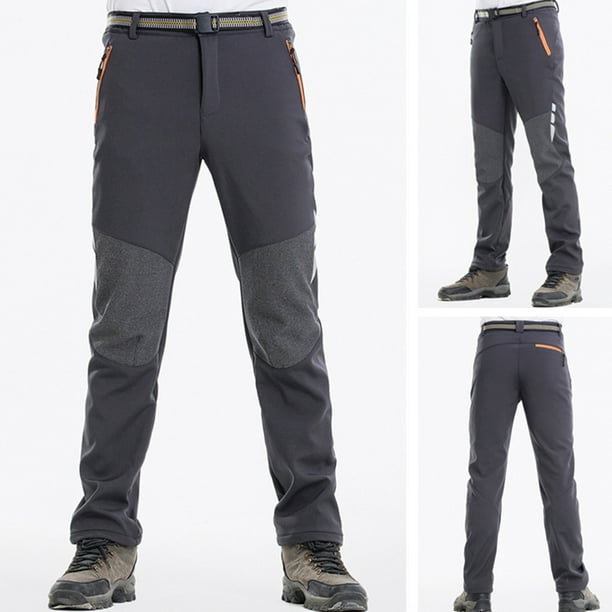 Men Hiking Pants Outdoor Climbing Trekking Camping Thin Loose Casual Sports  Zipper Pockets Quick Dry Pants Trousers 