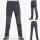 thumbnail image 4 of Pantalones de senderismo para hombres, escalada al aire libre, senderismo, Camping, finos, sueltos, informales, deportivos, bolsillos con cremallera, pantalones de secado rá Abanopi Pantalones de senderismo para hombres, 4 of 4